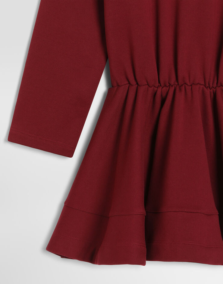 Dolce & Gabbana Fleece dress Red L5JDBMG7QNV