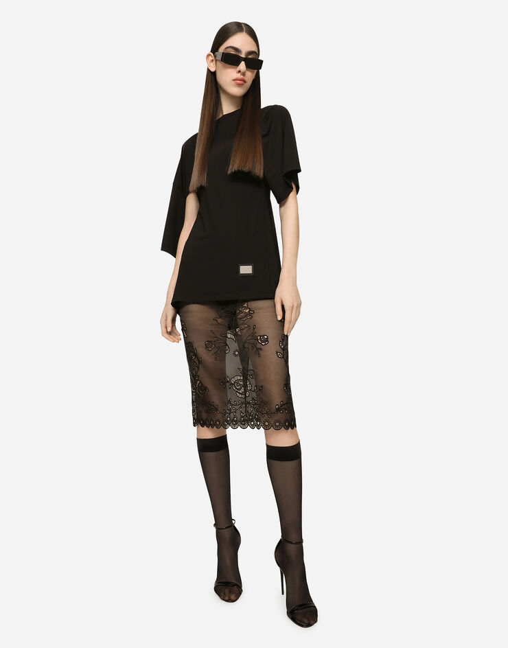 G-Star RAW Top Donna Con Zip Asimmetrica - Maglia Basic Dal Look Originale, Vestibilità Comoda