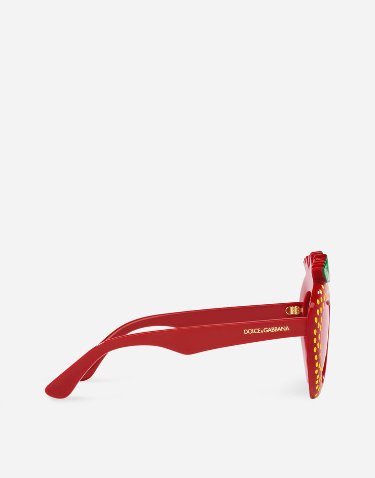 Dolce & Gabbana Sonnenbrille Farmer Rot VGFARMVPSTR