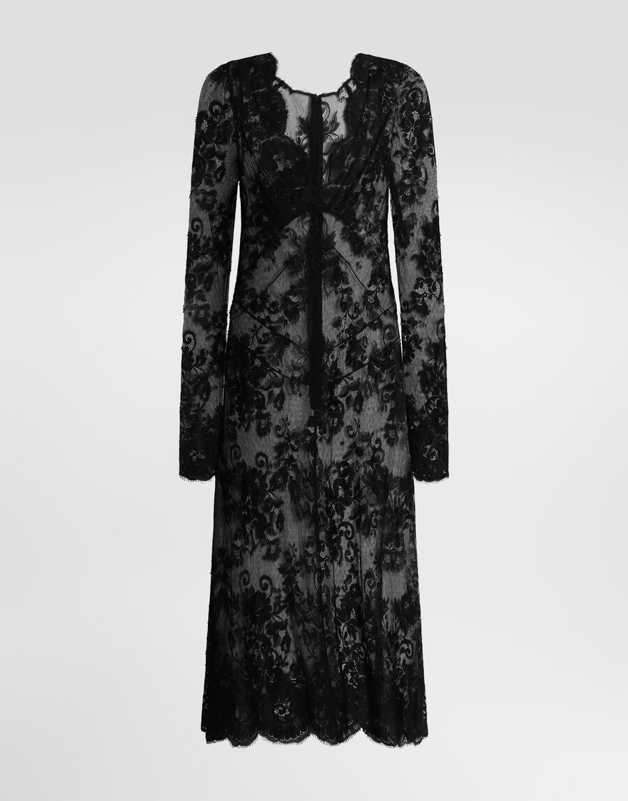 Chantilly lace dress