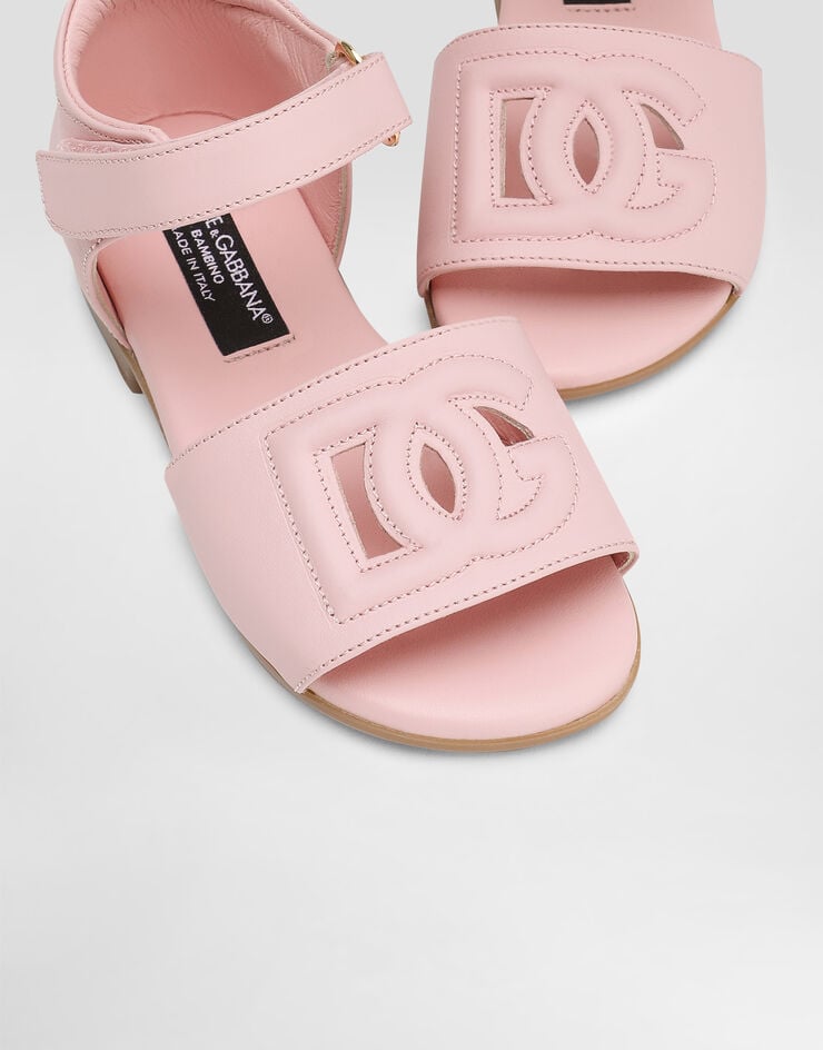 Dolce & Gabbana Calfskin sandal Pink D20102A1735