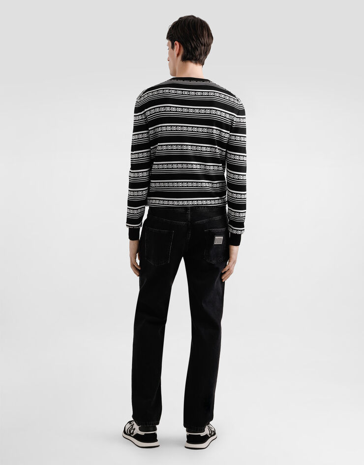 Dolce & Gabbana Pantalón de algodón Multicolor GP02XDG8NN4