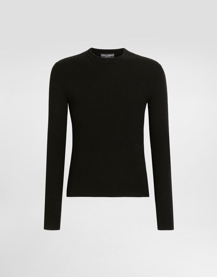 Dolce & Gabbana Wool pullover Dolce & Gabbana Wool pullover Black GXR21TJCVH6