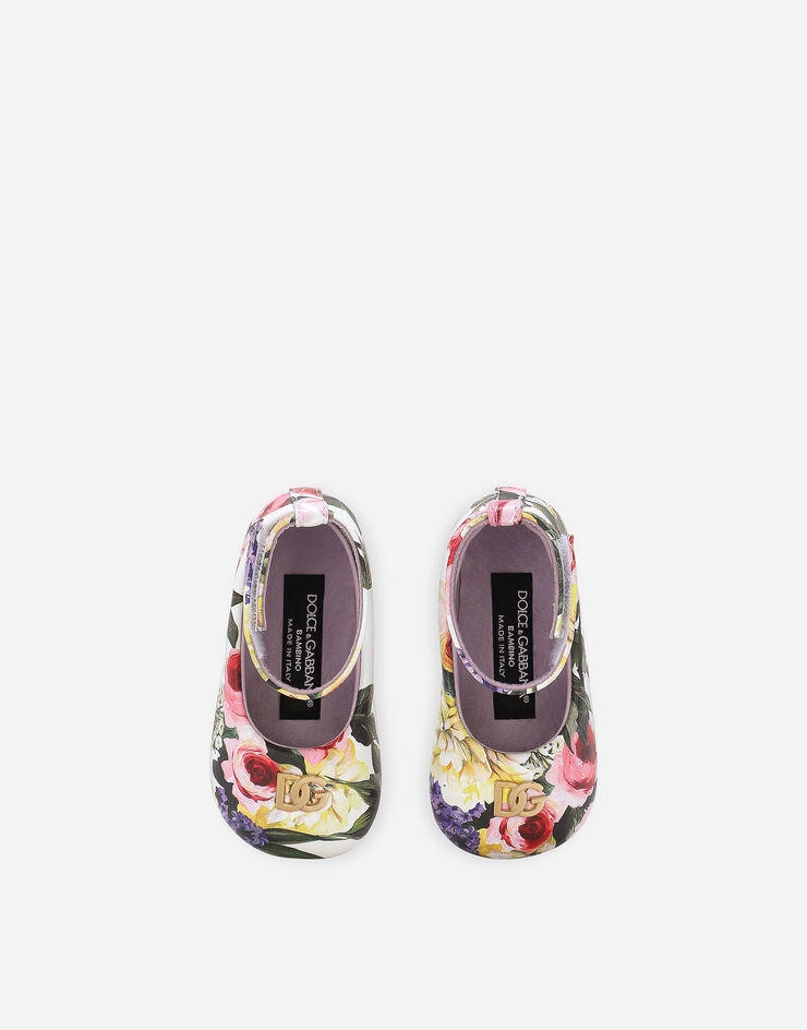Dolce & Gabbana 印花纳帕皮革芭蕾平底鞋 印花 DK0065AD471