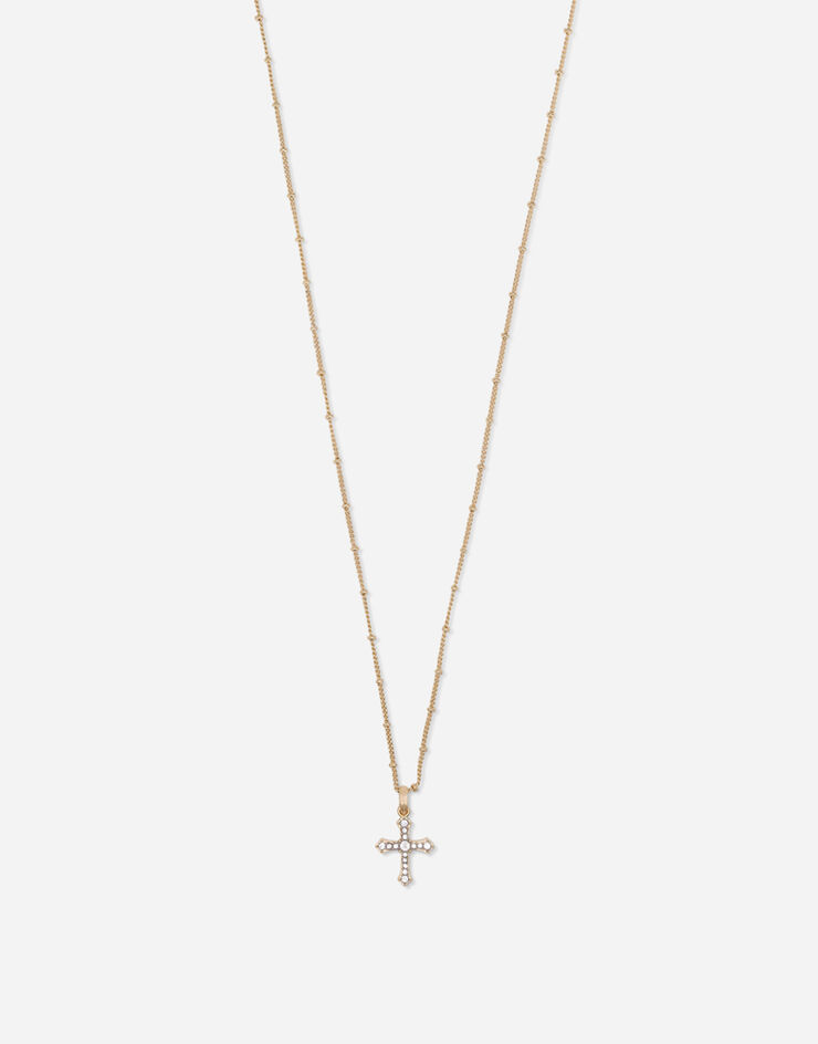 Dolce & Gabbana Cross necklace Gold WNN7S1W1111