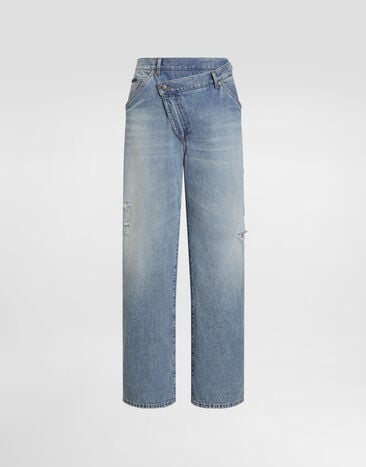 Dolce & Gabbana Denim trousers Multicolor GP23CDG8PL3