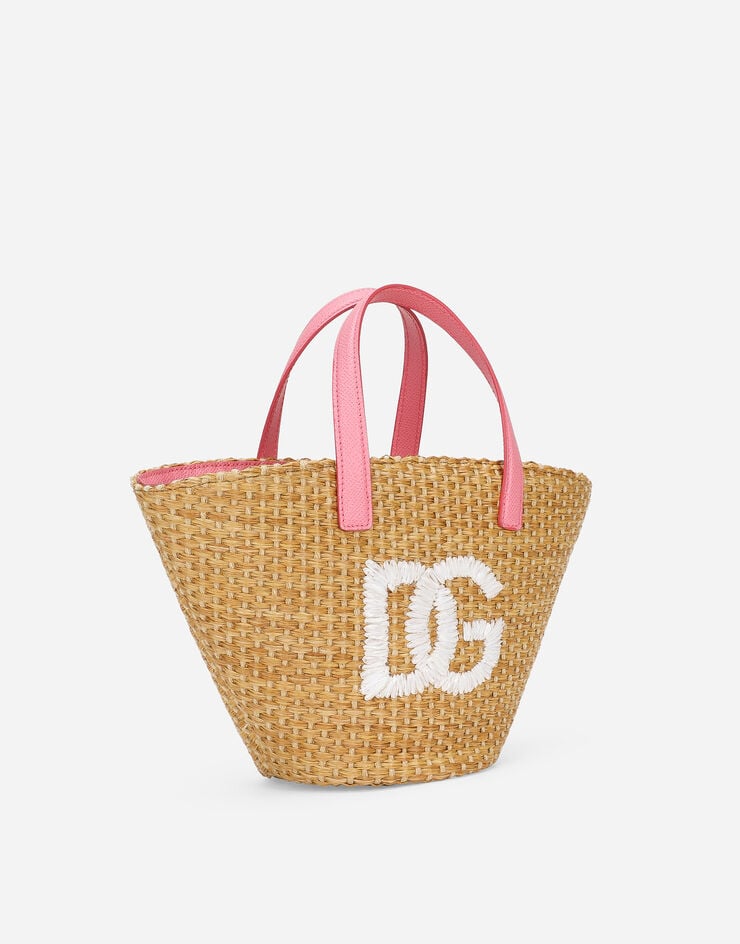 Dolce & Gabbana Straw handbag Pink EB0249AB018