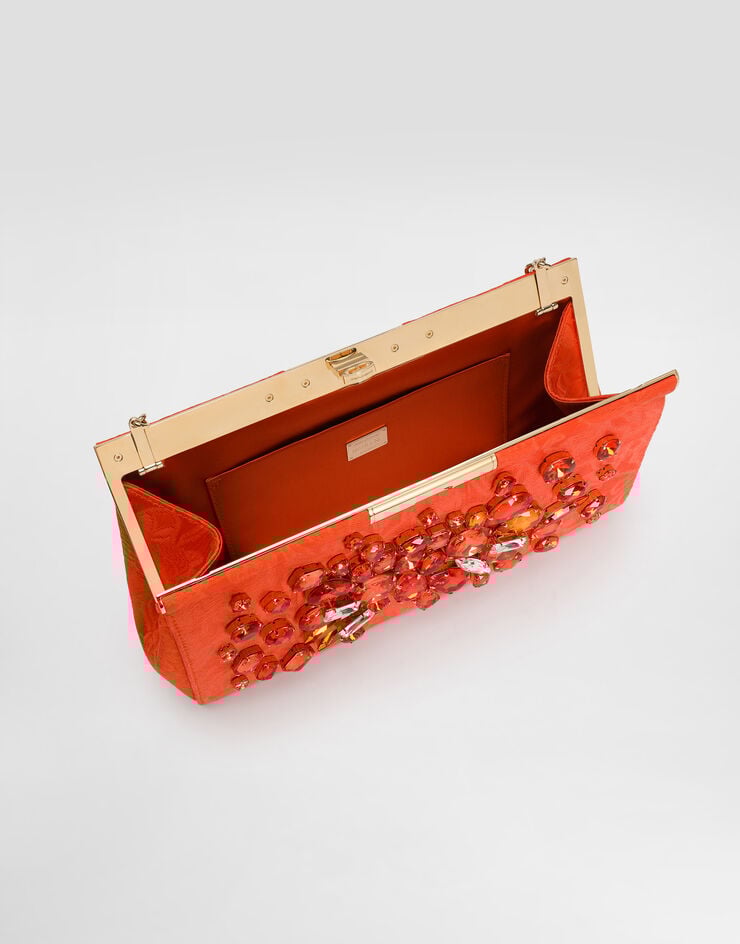 Dolce & Gabbana Marlene shoulder bag in embroidered brocade Multicolor BB7672A0398