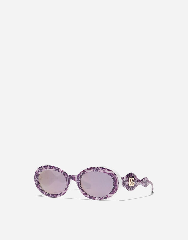 Dolce & Gabbana Maiolica viola sunglasses Violet maiolica print VG4006VP95R