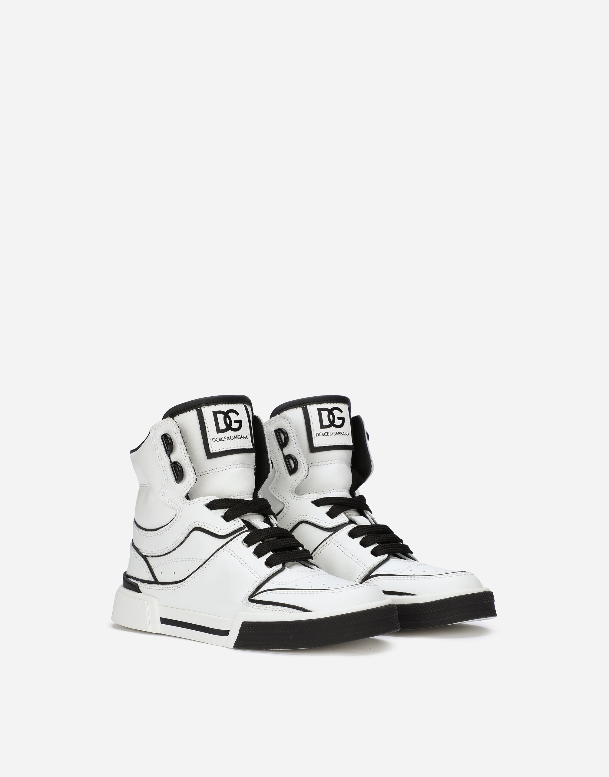 Dolce and gabbana high top shoes sales