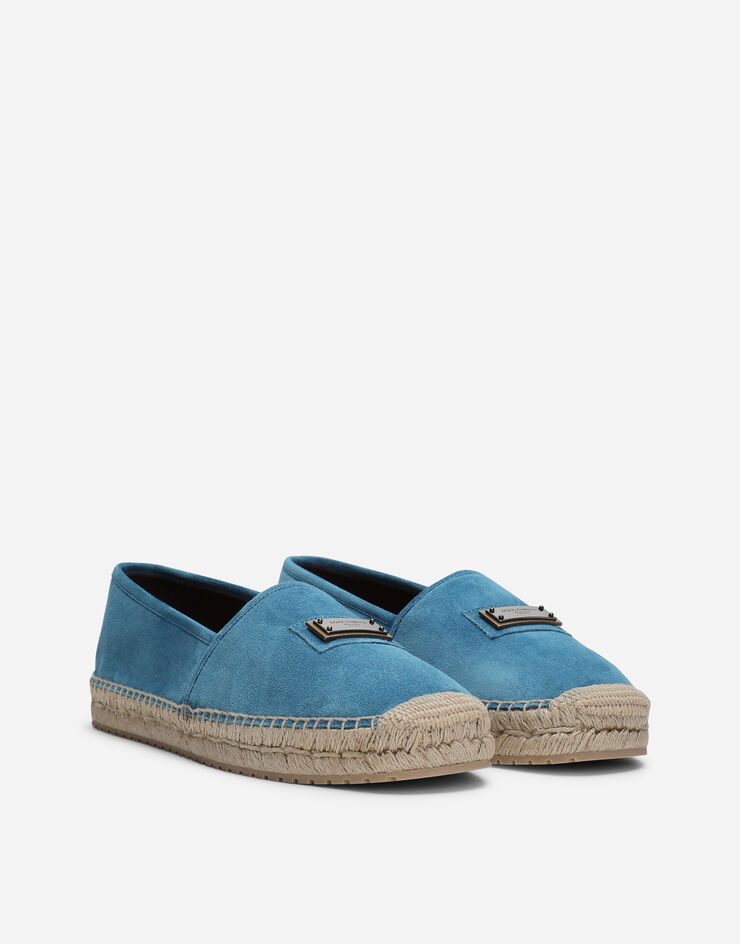 Dolce & Gabbana Suede espadrilles Blau A50454AJ724