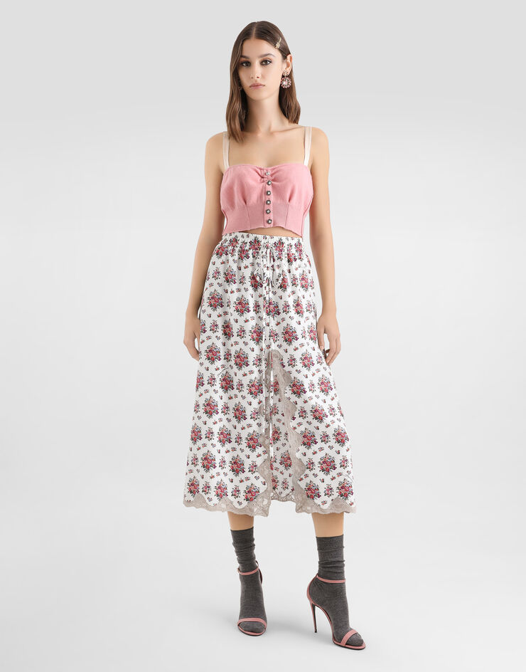 Dolce & Gabbana Cashmere top Dolce & Gabbana Cashmere top Pink FXT87ZJBW0B