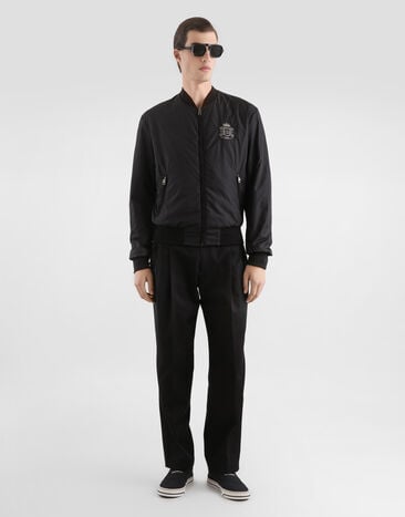 Dolce & Gabbana Jacket with patch Black G9ABPZGK292