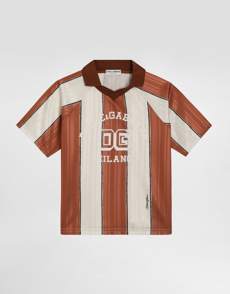 Dolce & Gabbana Striped jersey t-shirt Dolce & Gabbana Striped jersey t-shirt Multicolor L4JTJLHS7Q5