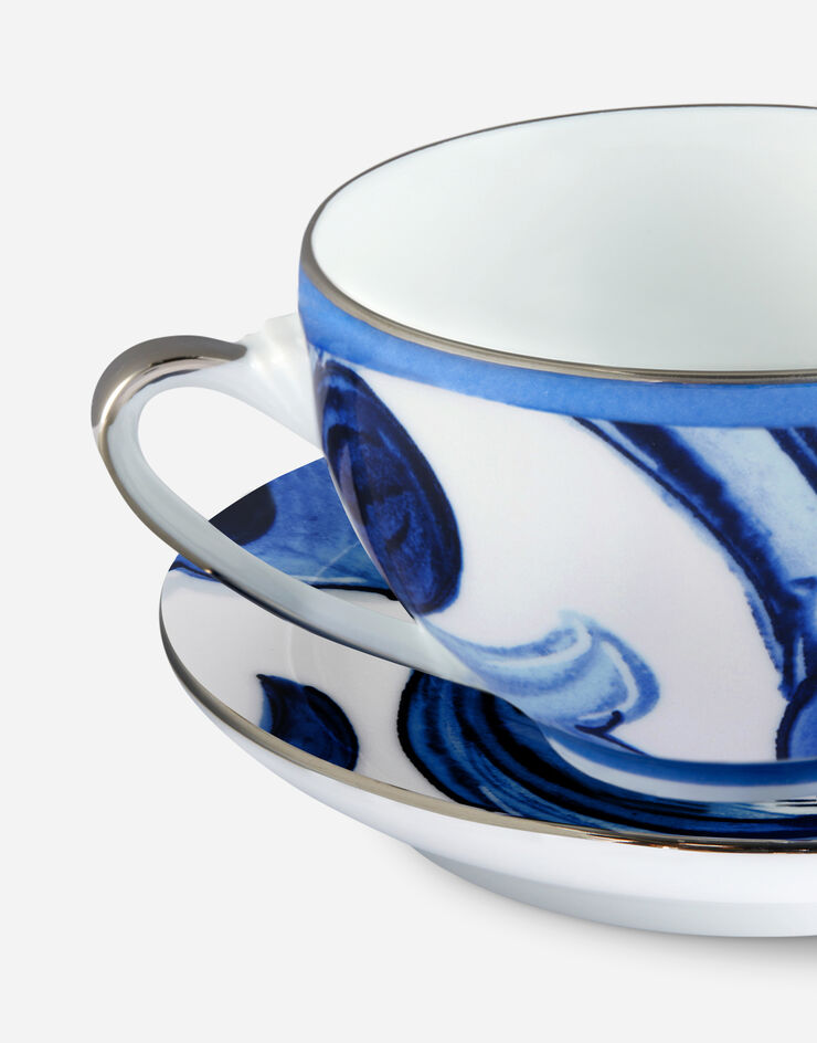 Dolce & Gabbana Porcelain Tea Set Multicolor TC0102TCA37
