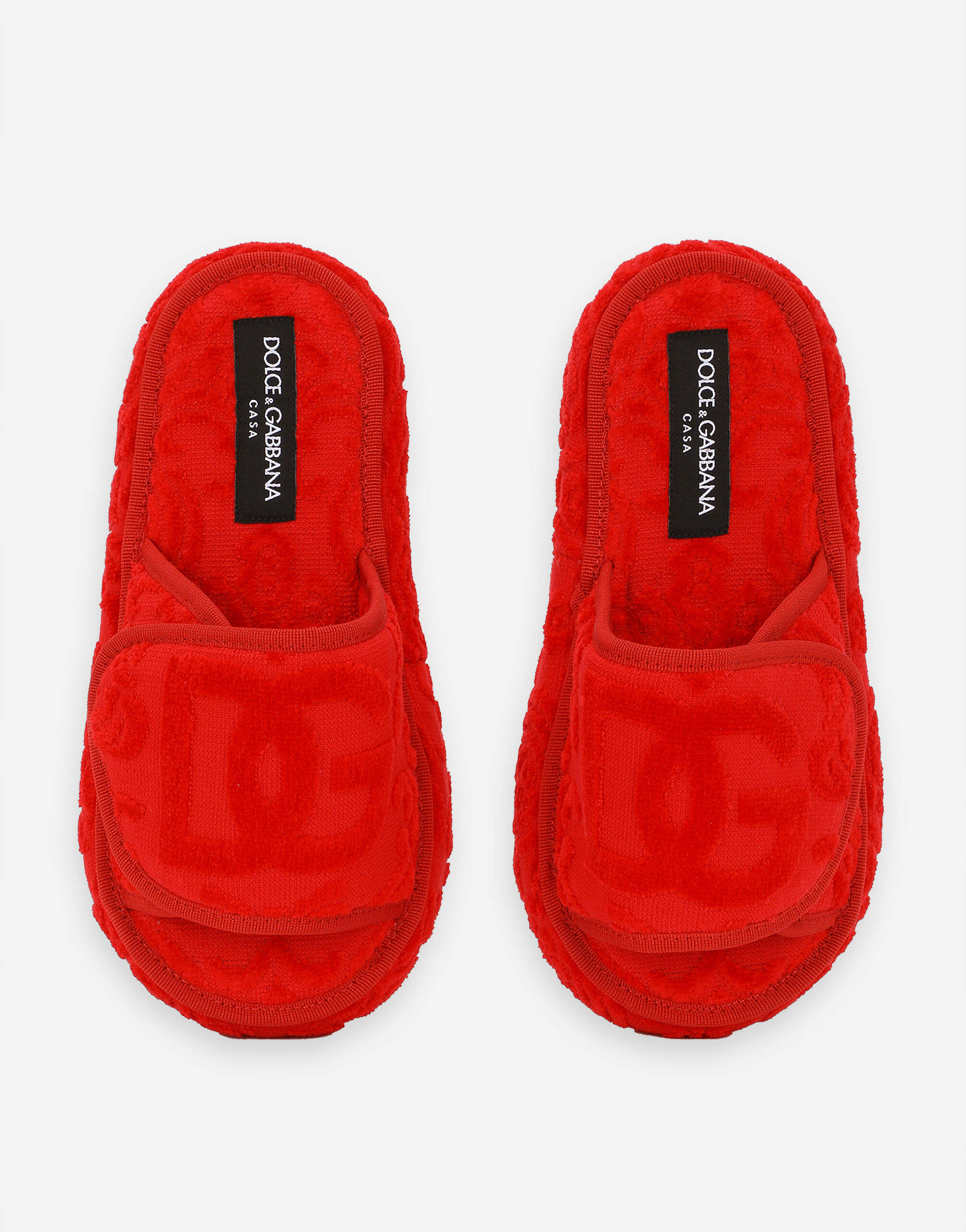 Ciabatte con Plateau in Spugna di Cotone in Multicolore Dolce Gabbana