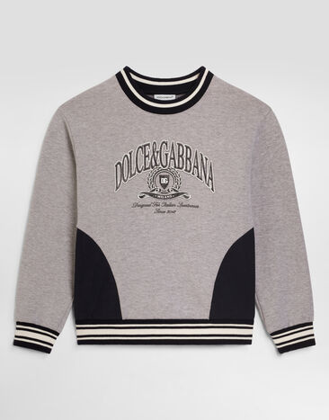 Dolce & Gabbana Cotton sweatshirt with logo  L4JWNUG7P6H