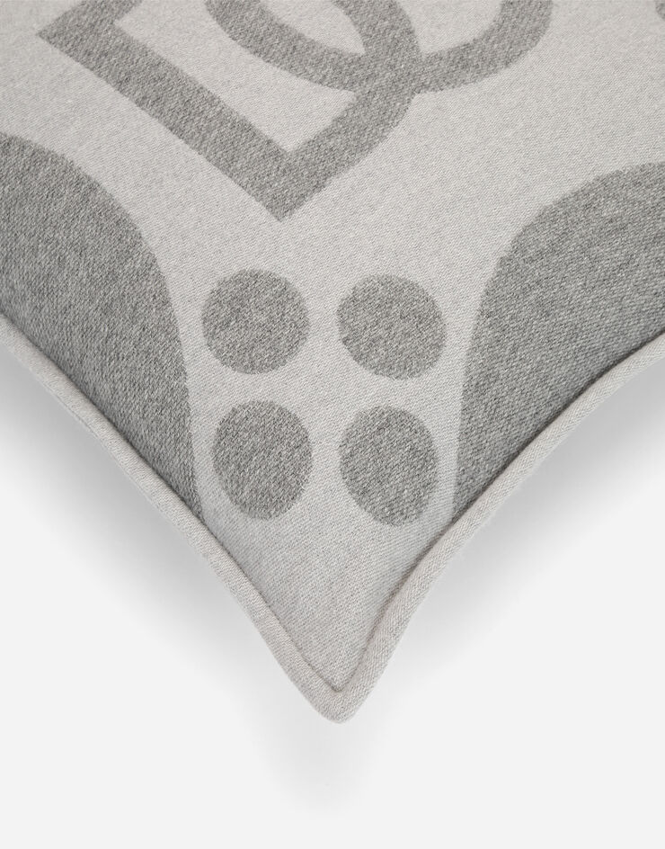 Dolce & Gabbana Wool jacquard cushion medium Multicolor TCE008TCAN2