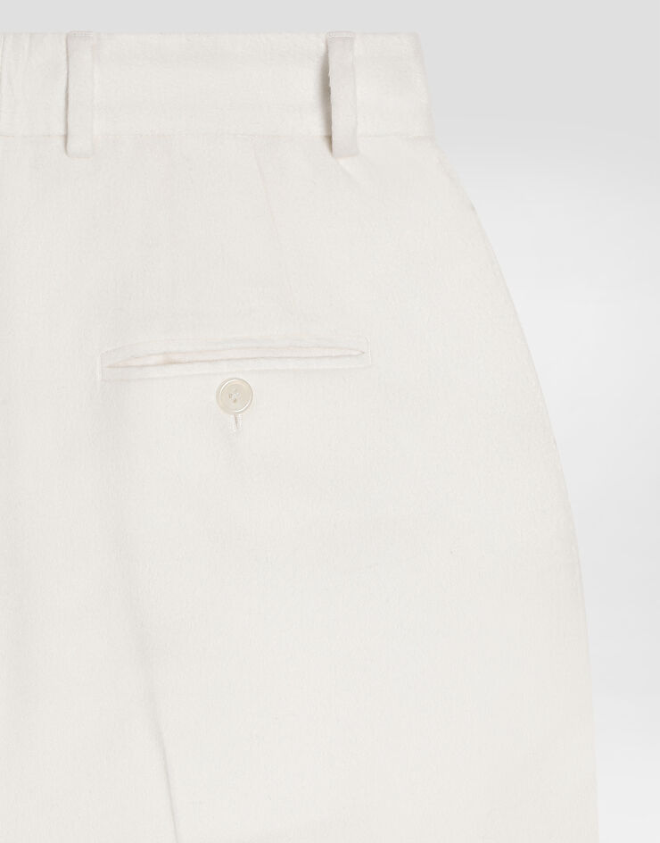 Dolce & Gabbana Cashmere trousers White FTBMPTFU29R