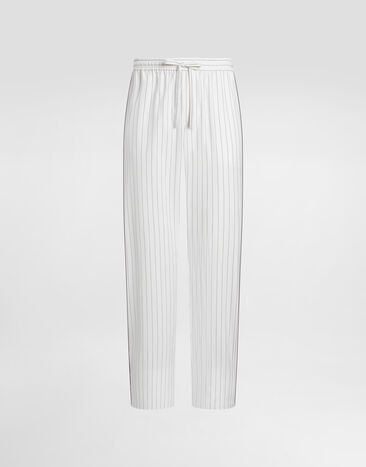 Dolce & Gabbana Striped poplin trousers Dolce & Gabbana Striped poplin trousers Multicolor GVRMATFR52B