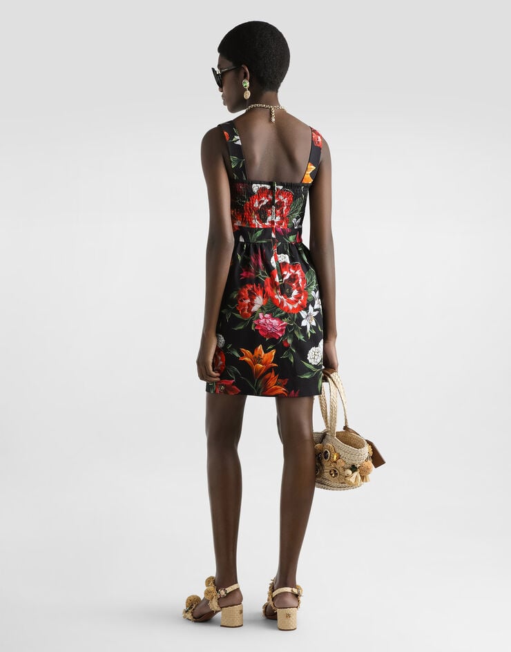 Dolce & Gabbana Flower-print dress Print F6TZZTFSRQT