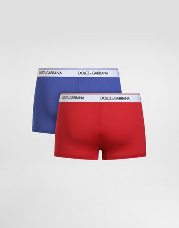 Dolce & Gabbana Bi-pack jersey boxers Dolce & Gabbana Bi-pack jersey boxers Multicolor M9D62JOUAIG