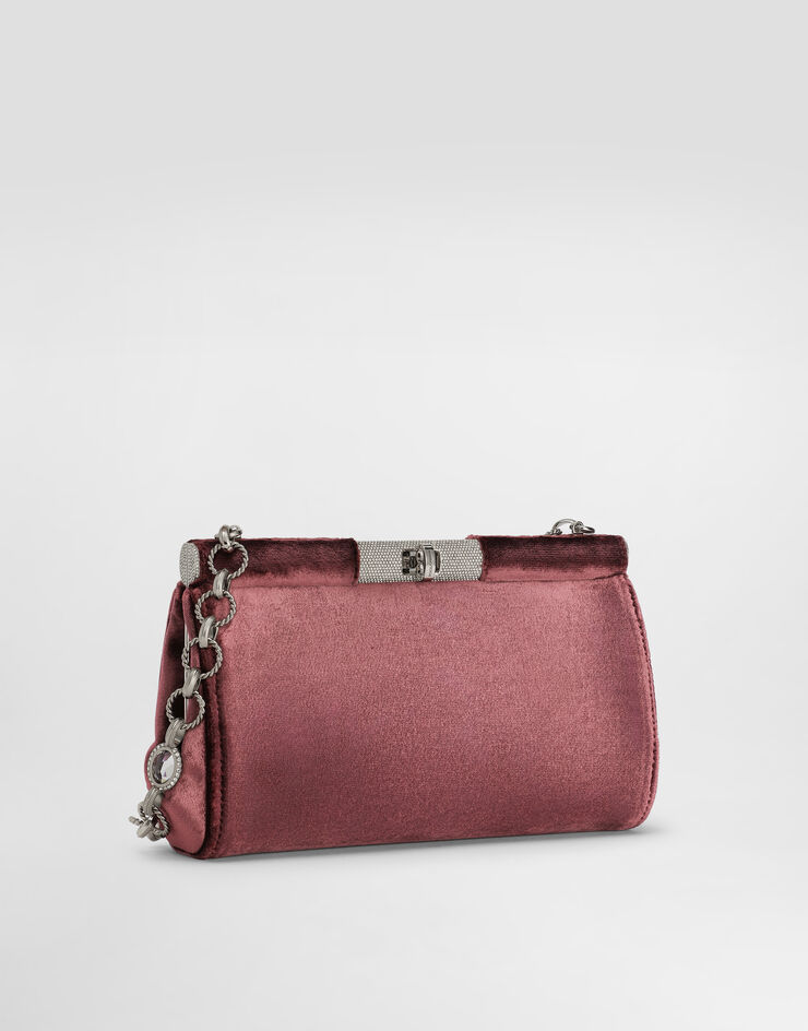 Dolce & Gabbana حقيبة كلاتش مارلين نبيذي BB7620A6475