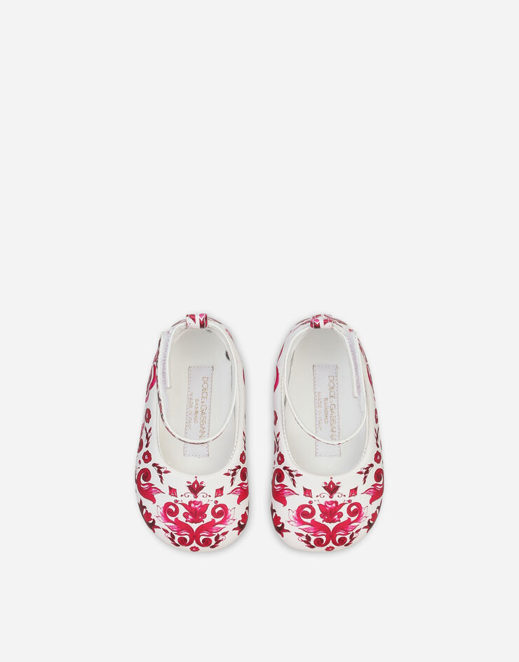Dolce&Gabbana Printed nappa leather ballet flats Multicolor DK0065AC513