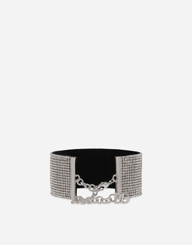 Dolce & Gabbana Crystal mesh choker クリスタル WNO4X2W1111