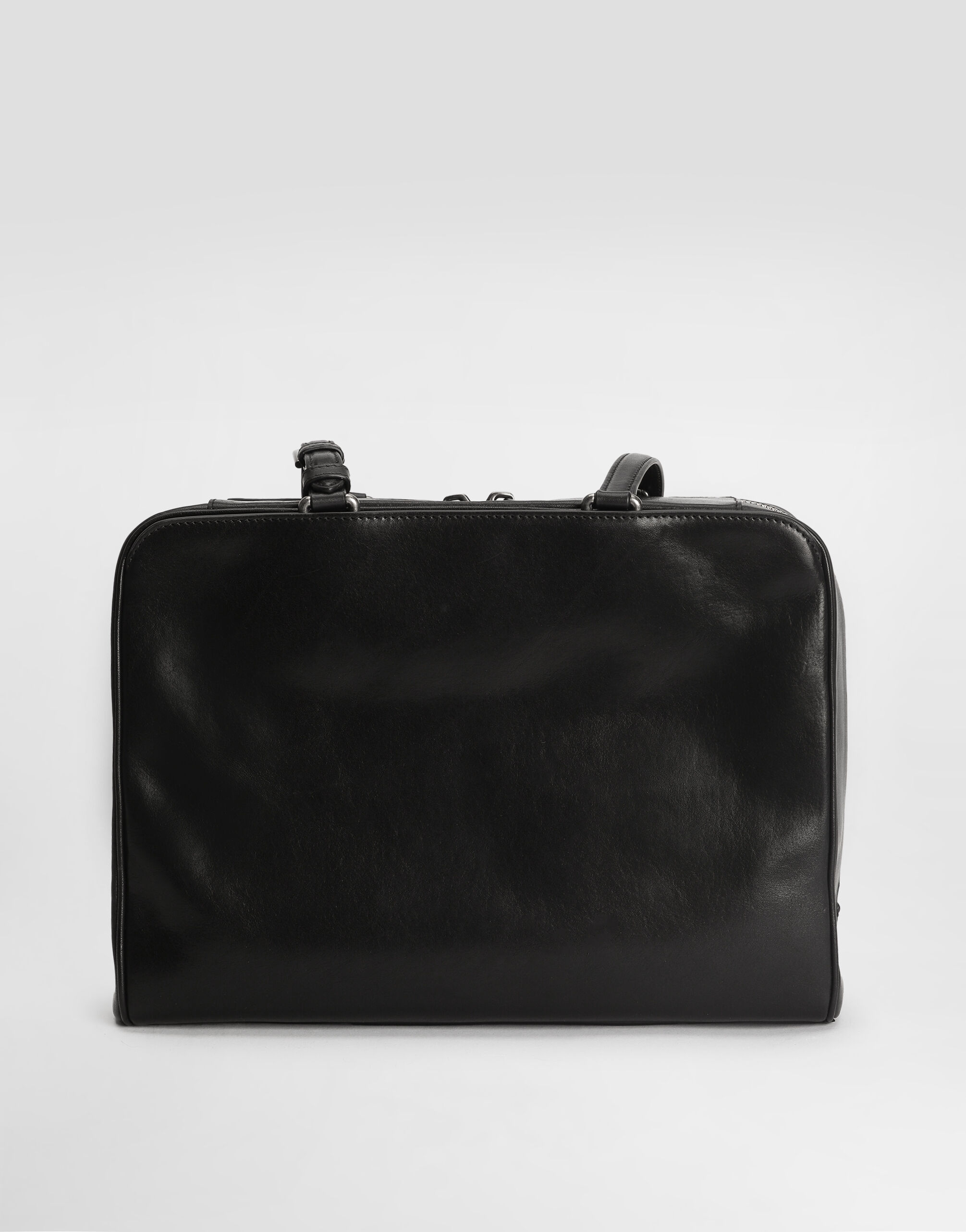 バッグ DOLCE&GABBANA Black Leather Briefcase Calfskin briefcase in Black for Men | Dolce&Gabbana® US