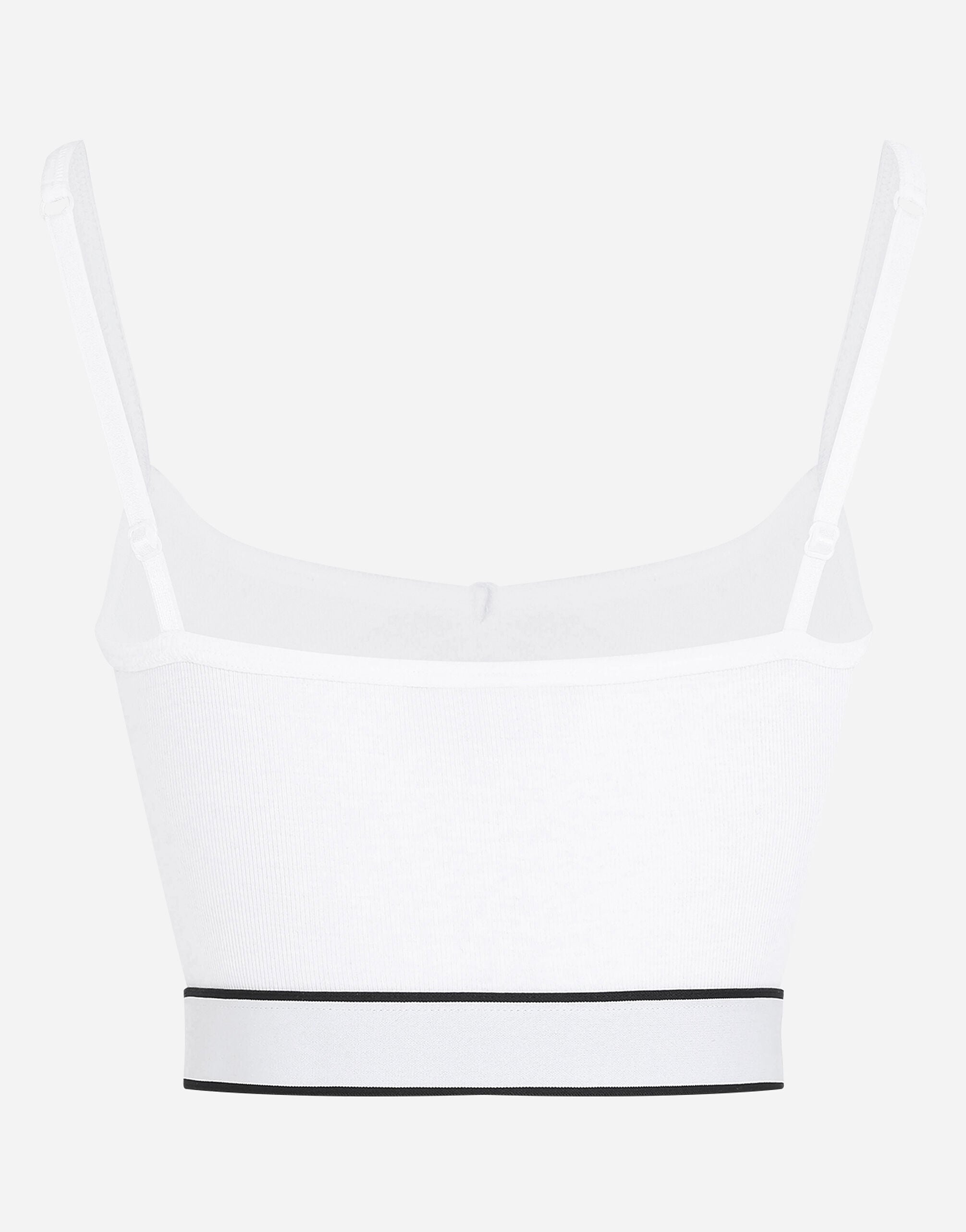 BRASSIERE in White for Women | Dolce&Gabbana® US
