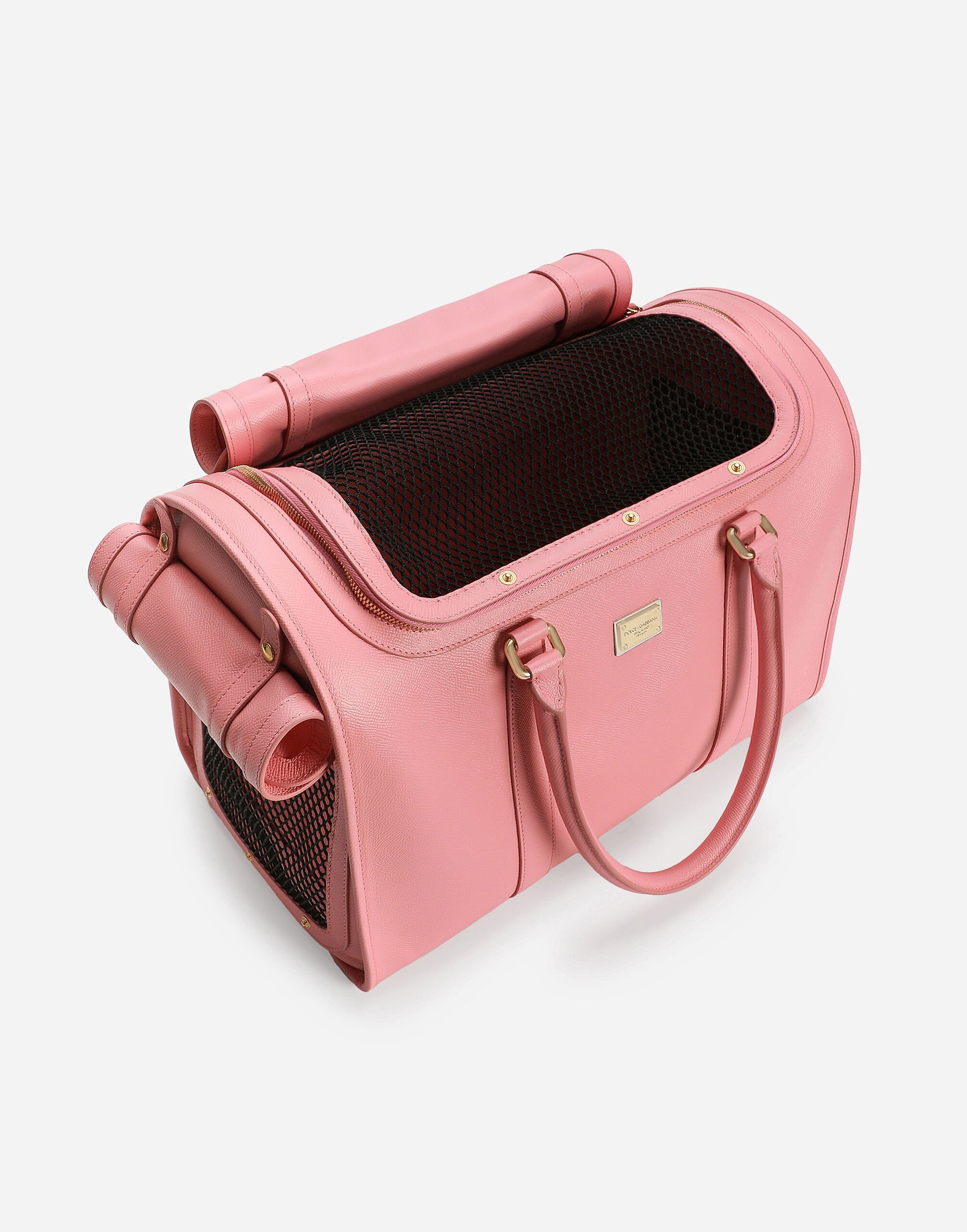 Dog carrier in Pink Dolce Gabbana US