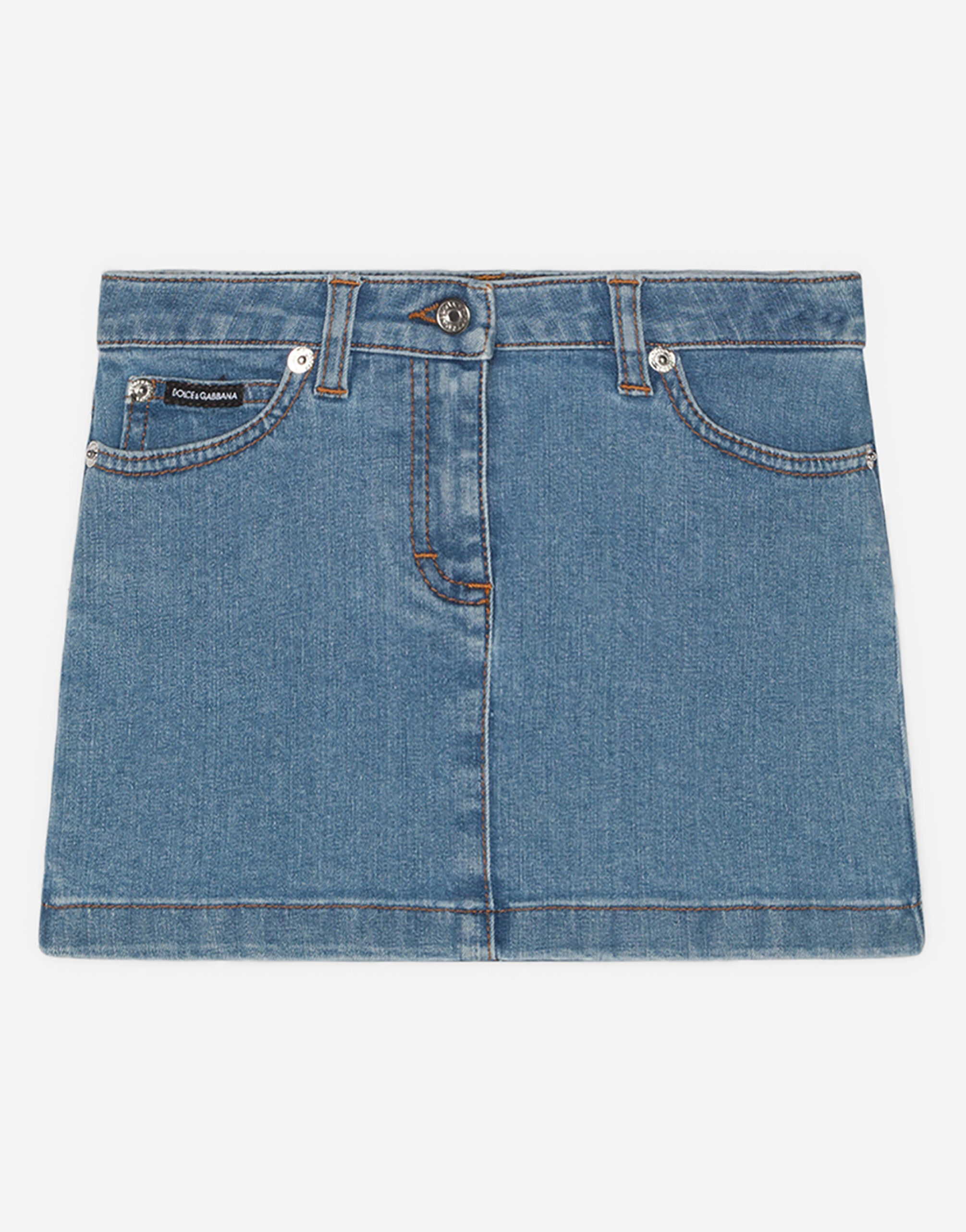Dolce gabbana denim skirt online