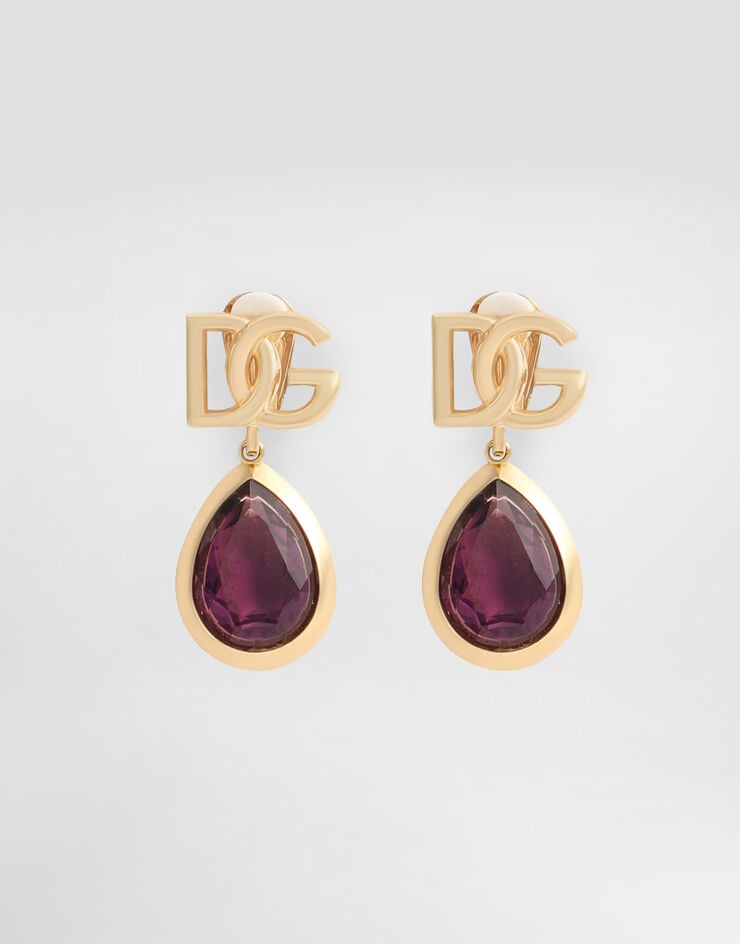 Dolce & Gabbana Logo clip earrings Gold WER6M4W1111