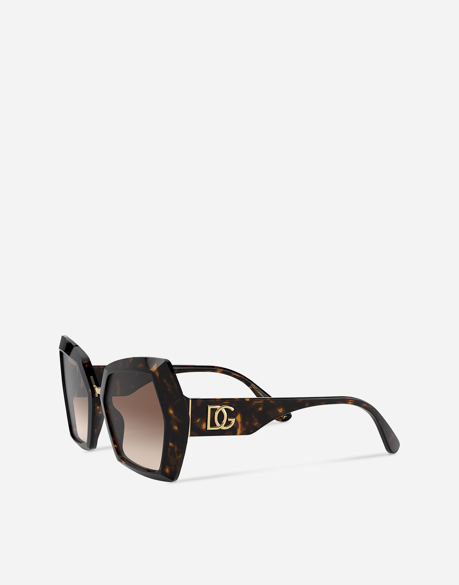 DG Monogram sunglasses in HAVANA for Women Dolce Gabbana US