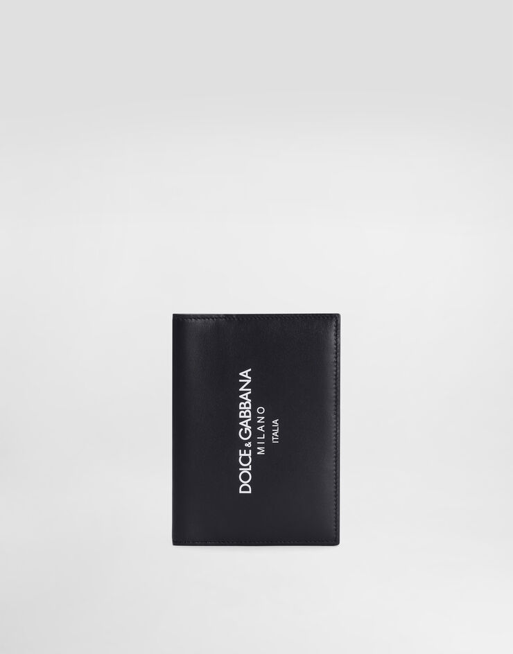 Dolce & Gabbana Calfskin passport case Blue BP2215AN244