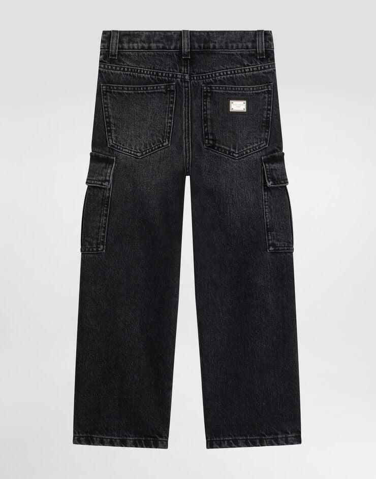 Dolce & Gabbana Pantalón cargo vaquero  Multicolor L42F86LDD41