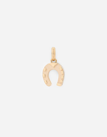 Dolce & Gabbana Good Luck yellow gold charm Yellow WAQP2GWSAP1