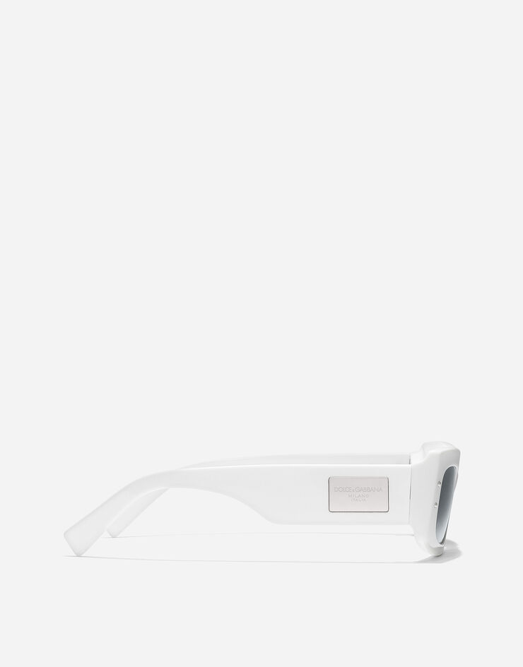 Dolce & Gabbana Gafas de sol DG PLAQUE Blanco VG447BVP287