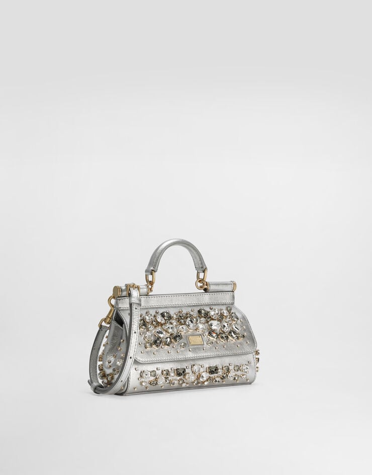 Dolce & Gabbana Henkeltasche Sicily klein Mehrfarbig BB7116BH743