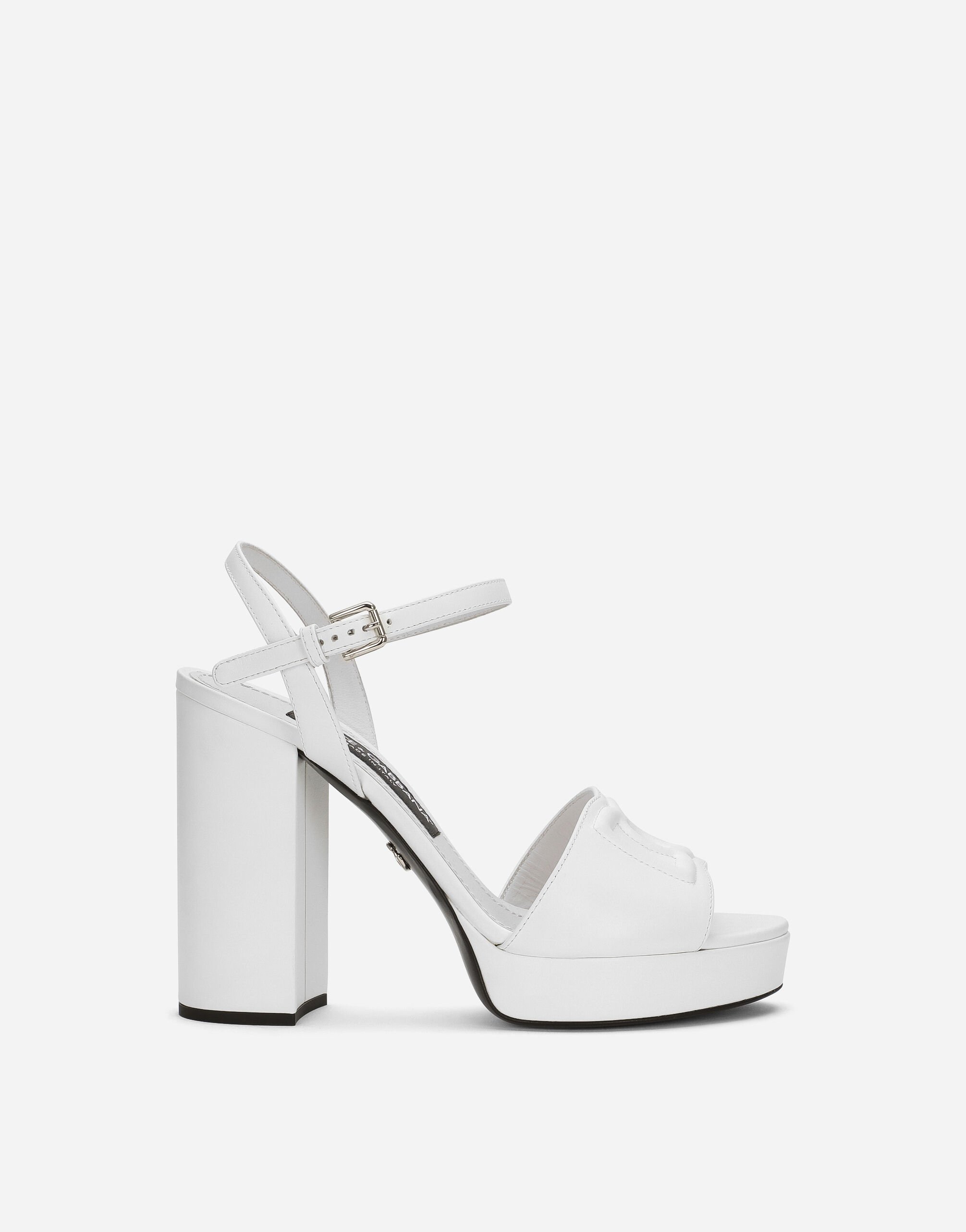 シューズ・サンダルその他 DOLCE & GABBANA Woman Heeled sandals White CZ0322A6P73 HA5KT DOLCE & GABBANA: Shoes woman - White | Dolce & Gabbana
