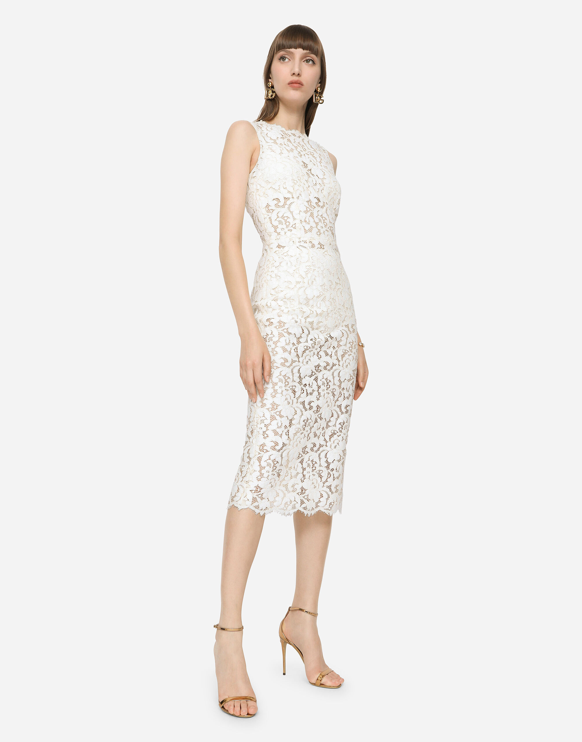 White dress dolce and gabbana clearance