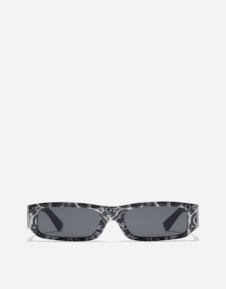 Dolce & Gabbana Black Maiolica sunglasses Black maiolica print VG400NVP887
