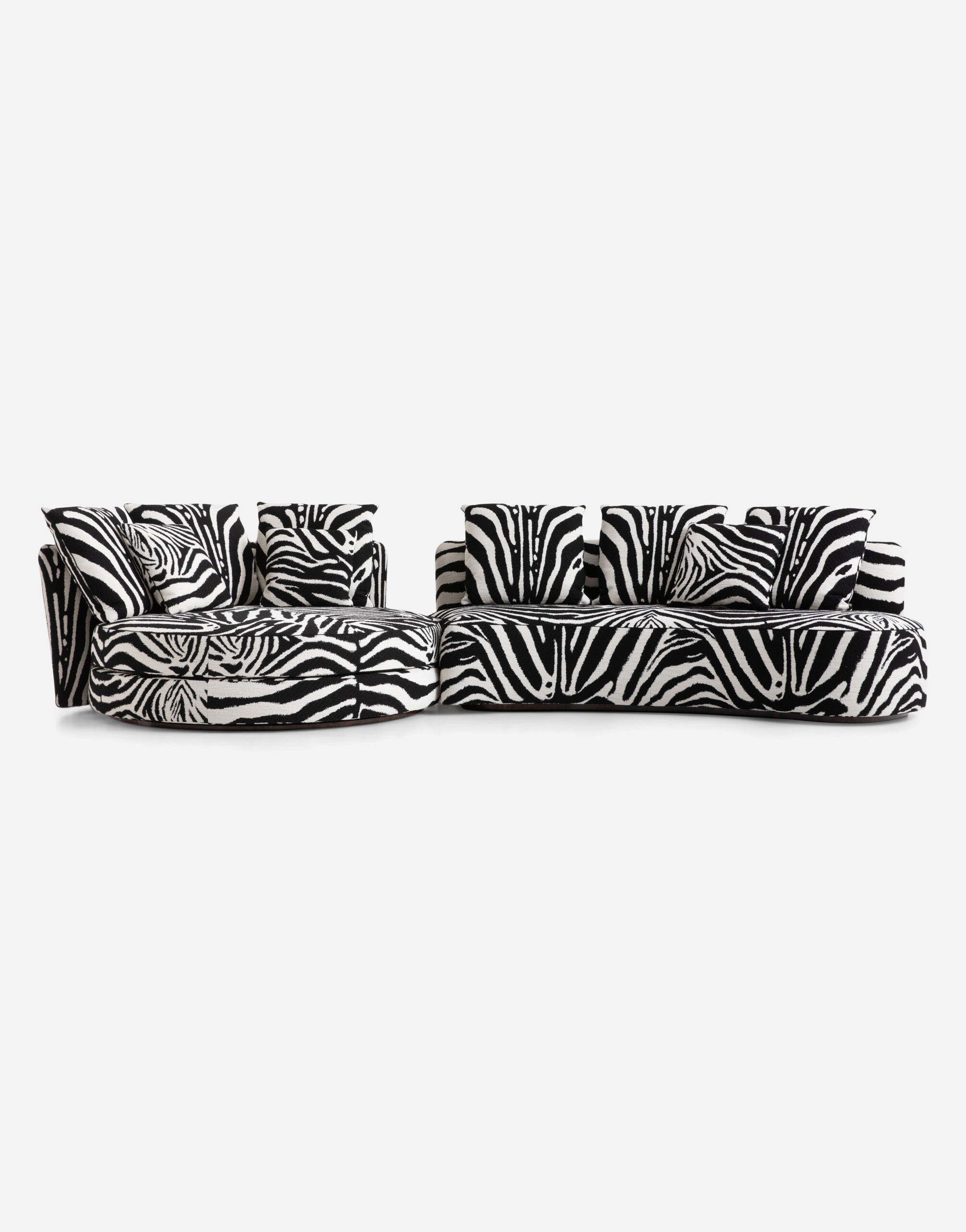Luxury Sofas leopard print zebra print Dolce Gabbana