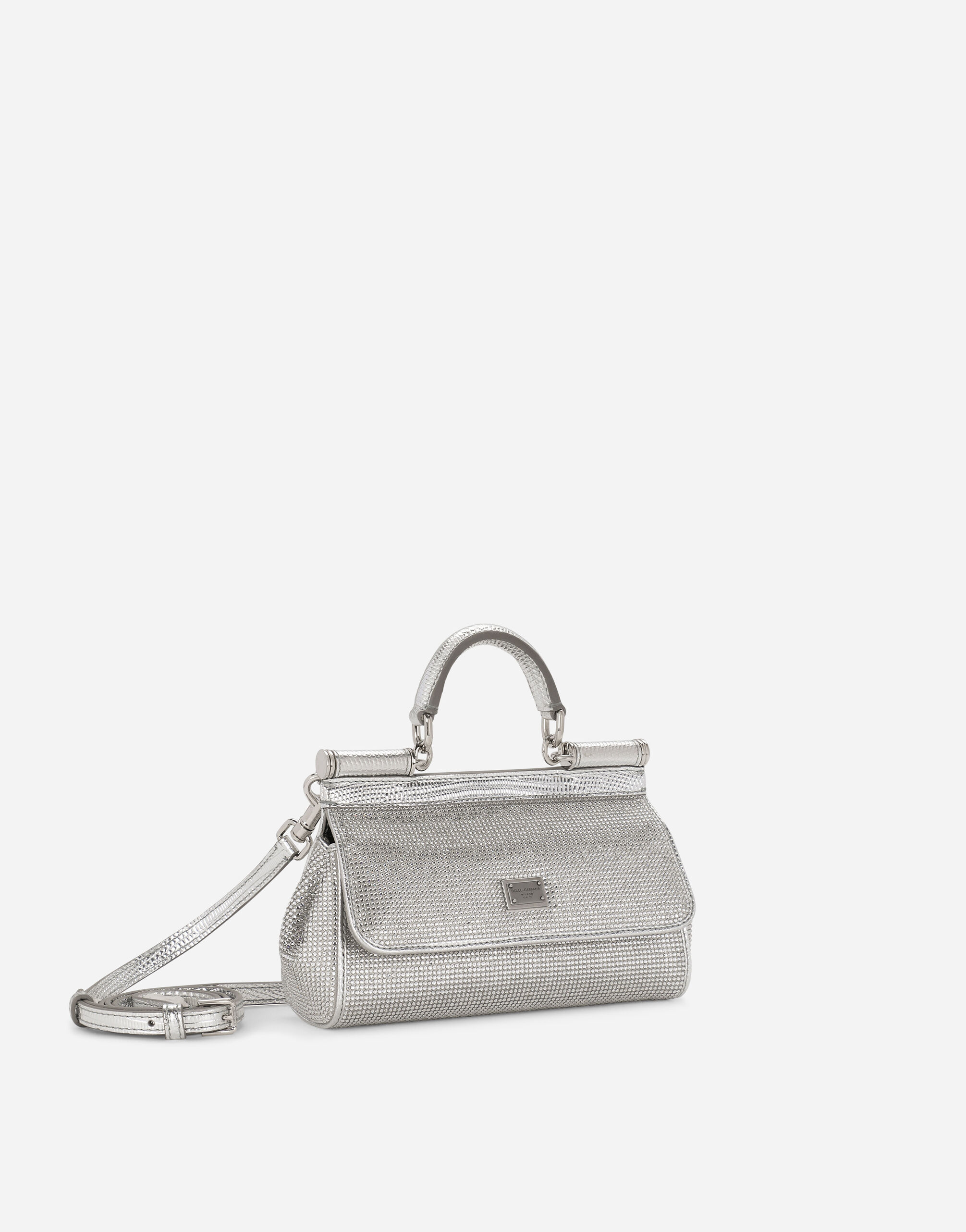 Dolce and gabbana silver new arrivals bag