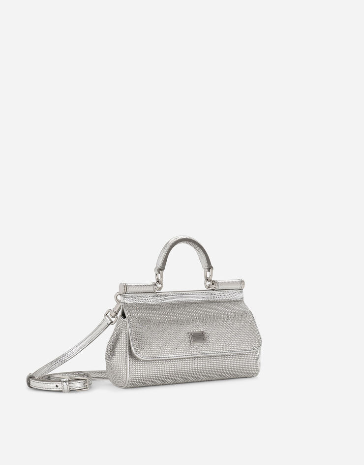 KIM DOLCE&GABBANA Small Sicily handbag in Silver for