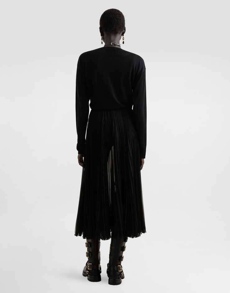 Dolce & Gabbana Cashmere cardigan Black FXV98TJBW0I