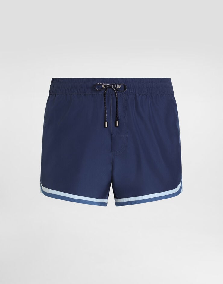 Dolce & Gabbana Canvas swim boxer shorts Dolce & Gabbana Canvas swim boxer shorts Blue M4F90TON0IH