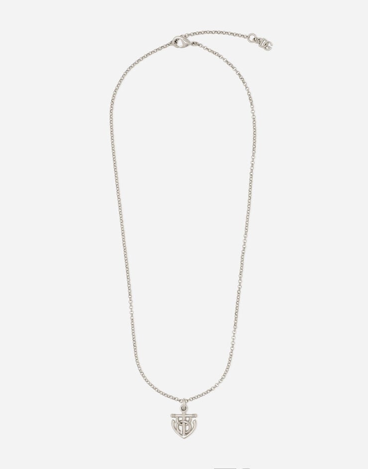 Dolce & Gabbana “Marina” anchor necklace Silver WNQ1M4W1111