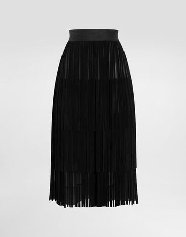 Dolce & Gabbana Organza skirt Black F4DARZGDDIF